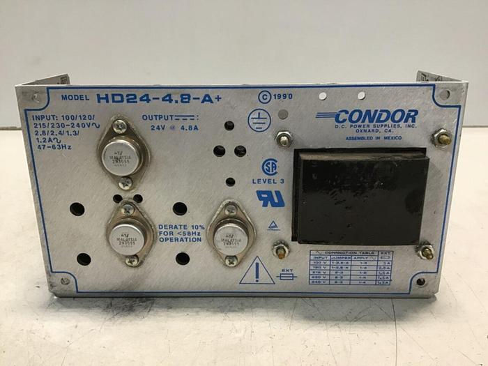 Used CONDOR Power Supply HD24-4.8-A+ USED