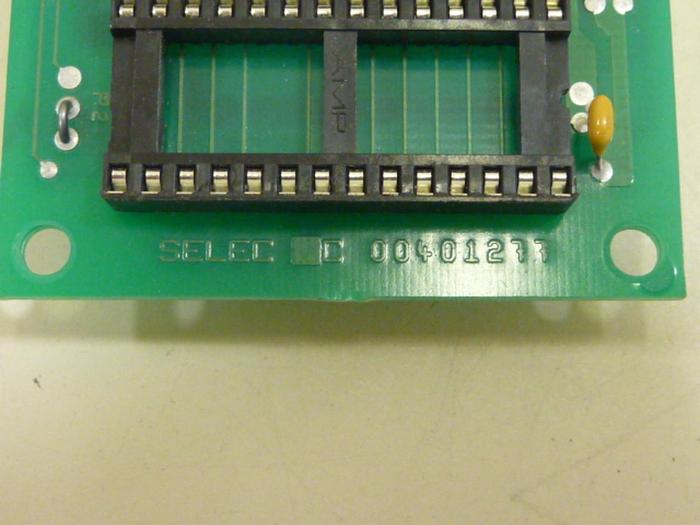 Used SELEC Circuit Board 00401277 #63236
