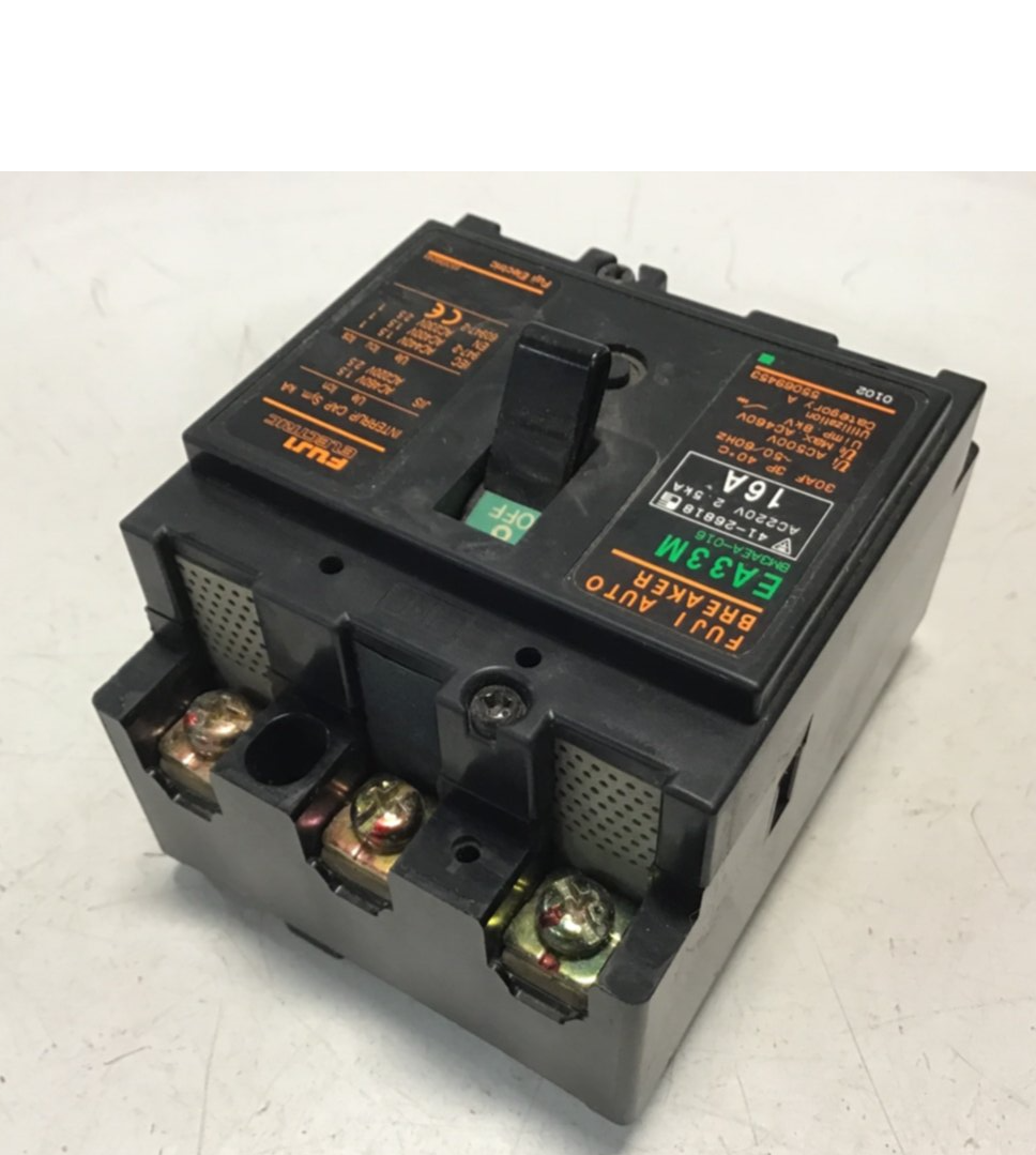 Used FUJI ELECTRIC Circuit Breaker 16 Amp EA330M-16 USED