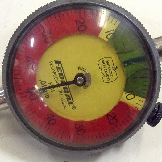 Used FEDERAL Dial Indicator Gauge P61 G #76734
