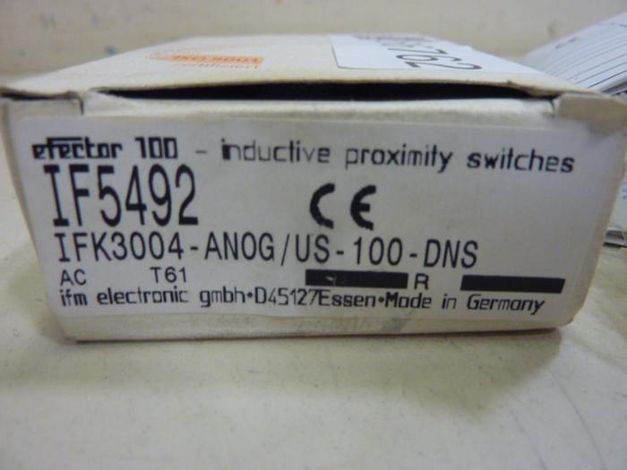 Used IFM Inductive Proximity Switch IF5492 #66762