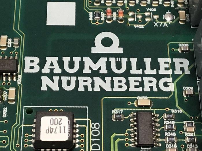 Used BAUMULLER Drive Card 3.9405 D #123046