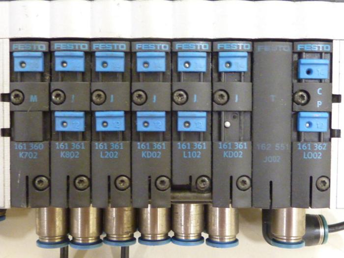 Used FESTO Valve Terminal CPV14 CPV14-GE-FB-8 #54637