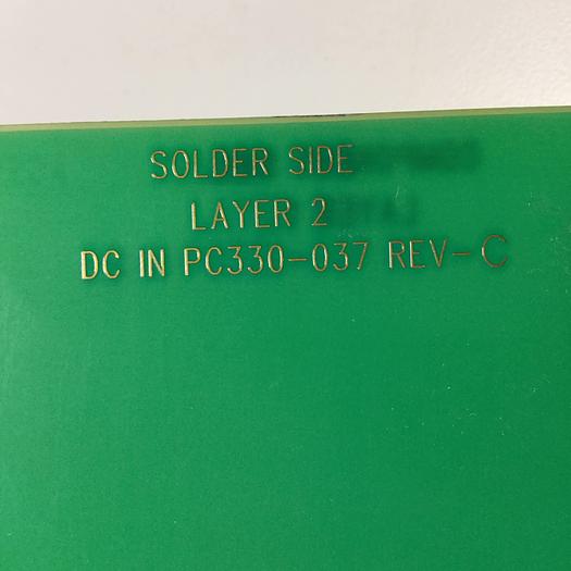 Used VAN DORN DC Input Board 330037 PC330-037 Used