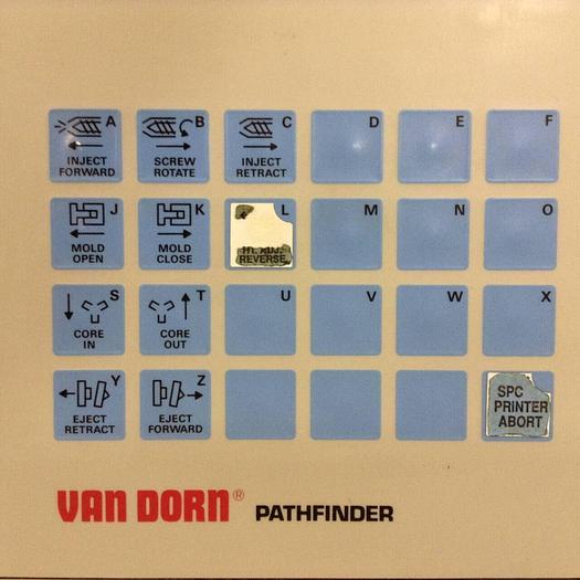 Used VAN DORN OP 398K Pathfinder Operator Control 6ES5398-0KB12 Used