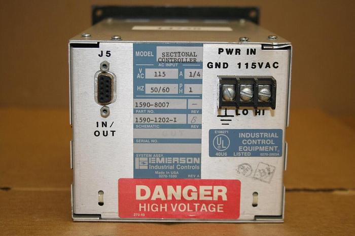 Used EMERSON Controller 1590-8007 Used