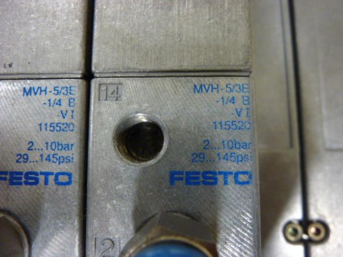Used FESTO Control Block / Valve Terminal IFB8-02 #52759