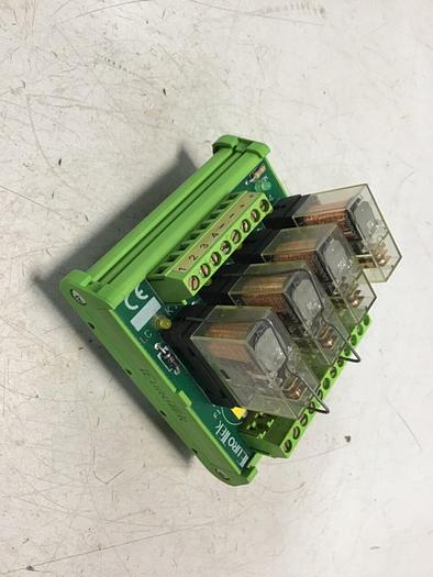 Used EUROTEK Breakout Board ET-MRZ04/24DC/SC/N/AR #134023