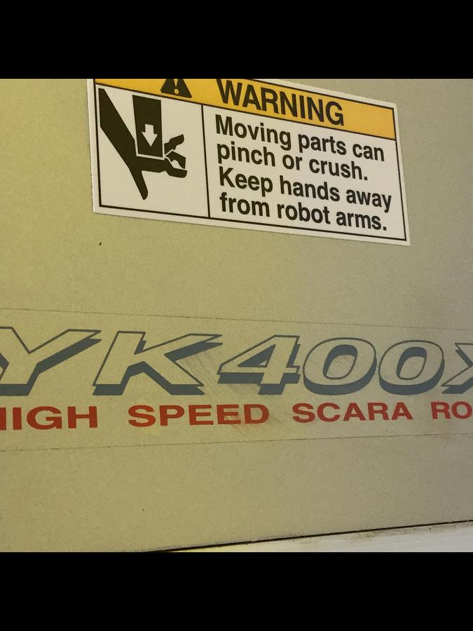 Used YAMAHA High Speed Scara Robot YK400XS Used