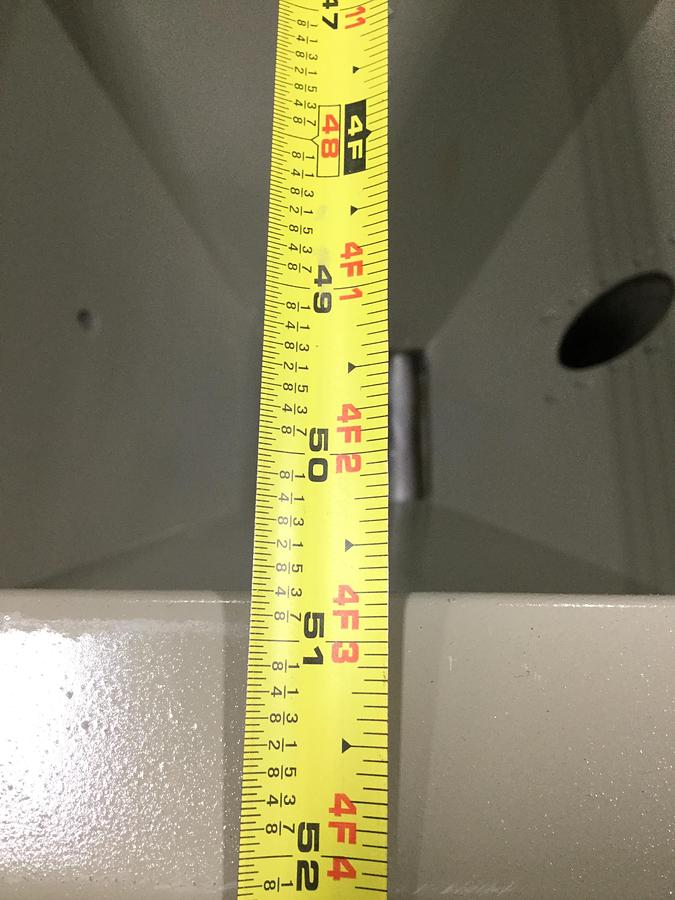 Used CONAIR SB60-125 SURGE BIN HOPPER USED #111353