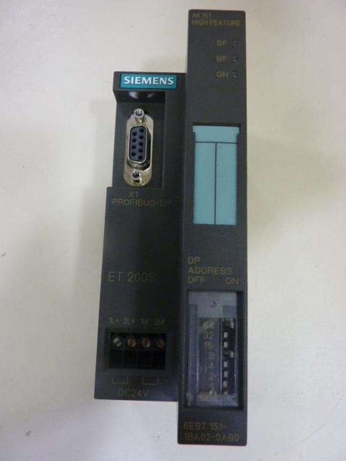 Used SIEMENS Interface Module 6ES7 151-1BA02-0AB0 Used