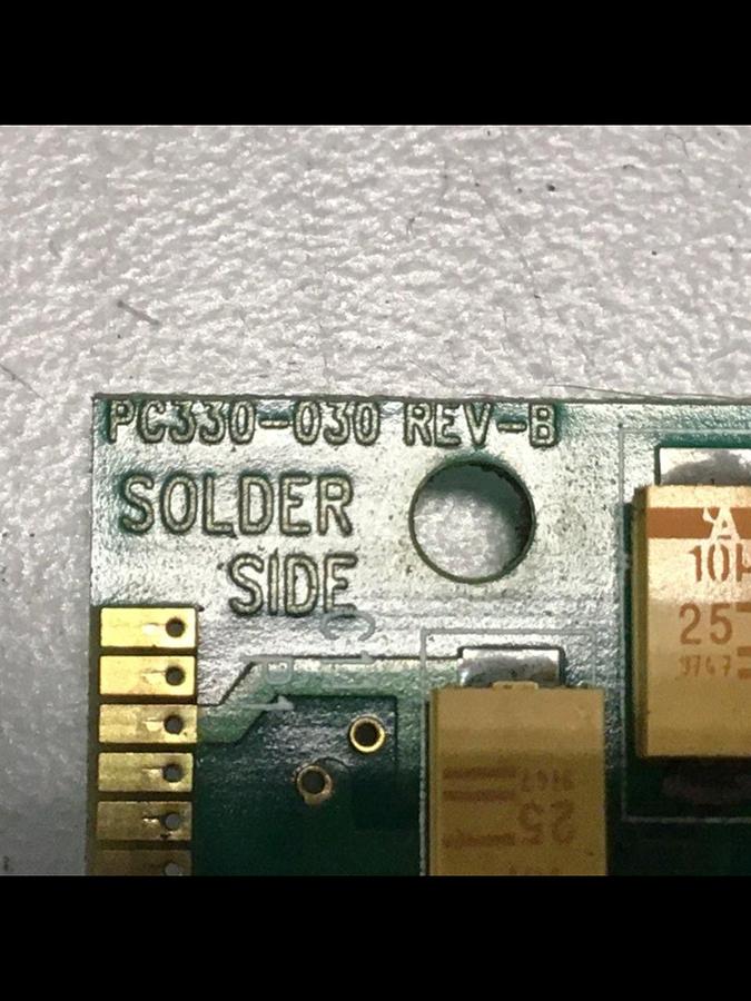 Used VAN DORN Temperature Circuit Board PC330-021 330-021 #145303