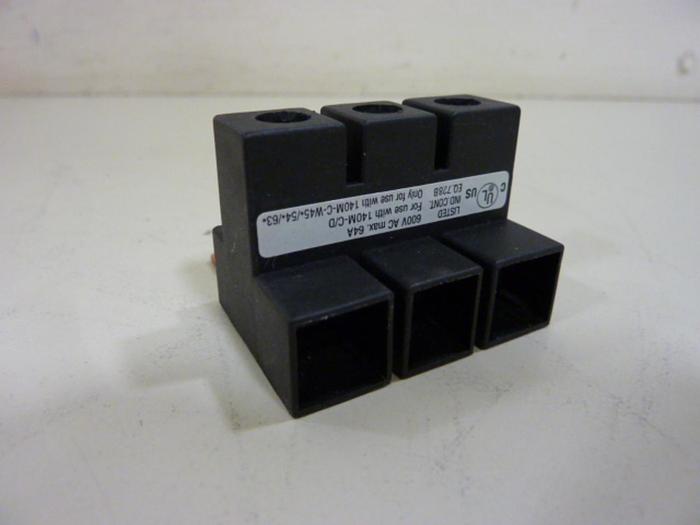 Used ALLEN BRADLEY Contact Block 140M-C-WTE SER A #53718