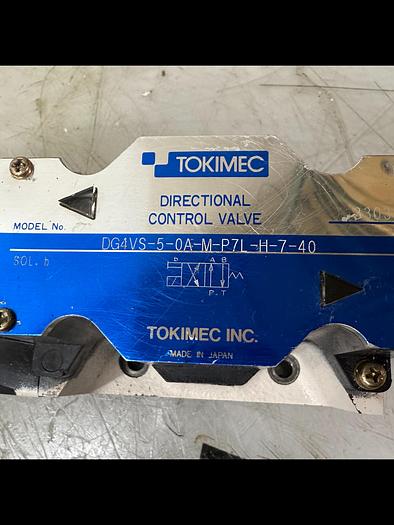 Used TOKIMEC DG4VS-5-0A-M-P7L-H-7-40