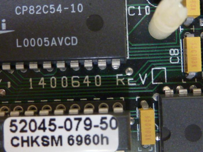 Used SQUARE D Circuit Board 1400640 #47080