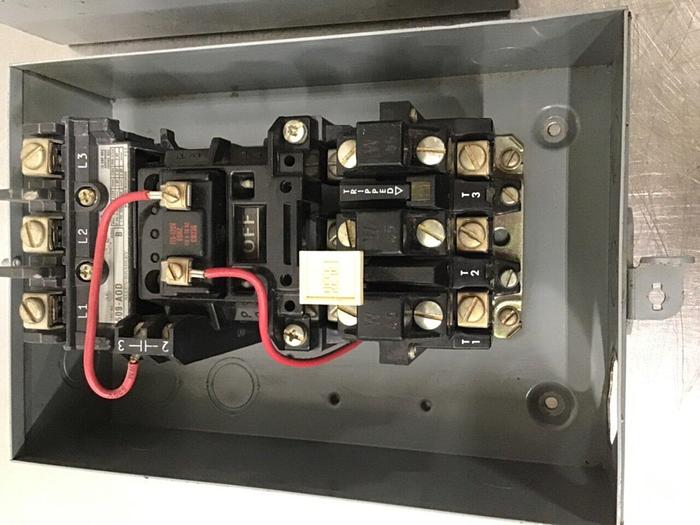 Used ALLEN BRADLEY Motor Starter Size 0 509-AAD SER B #127916