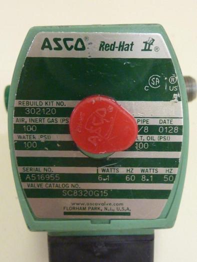 Used ASCO Universal Solenoid Valve SC8320G15 #67221