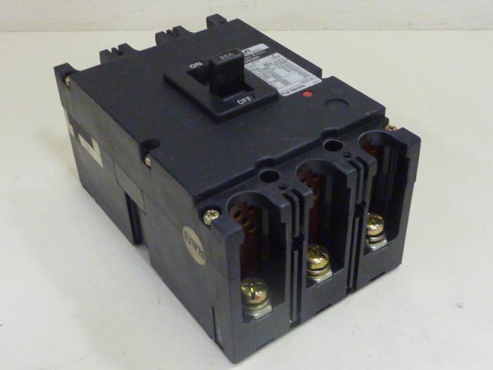 Used FUJI ELECTRIC 30 Amp Circuit Breaker SA53H-30 #46824