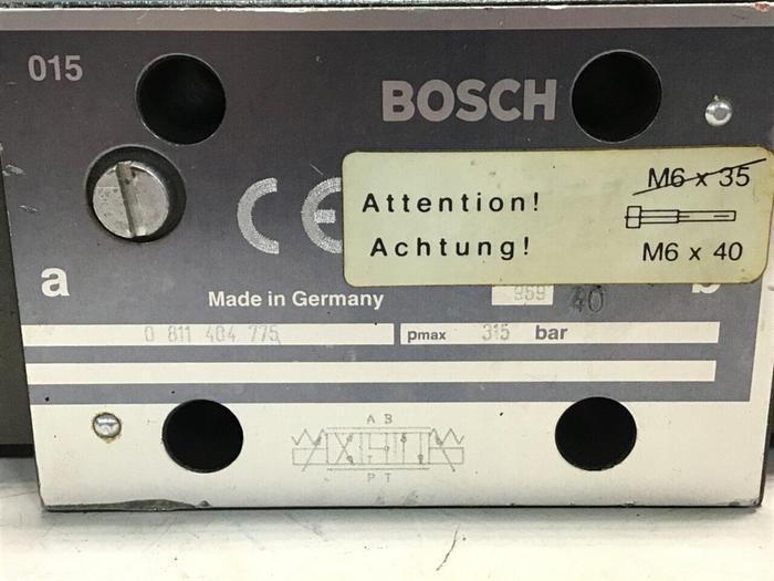 Used BOSCH SERVO Proportional Valve 0 811 404 775 USED