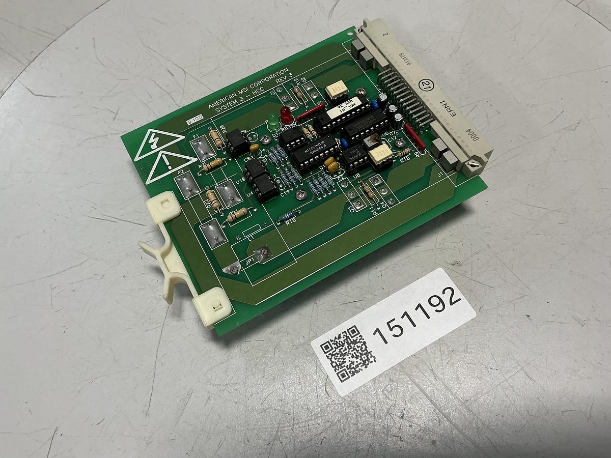 Used AMERICAN MSI CORPORATION 3000.020.085