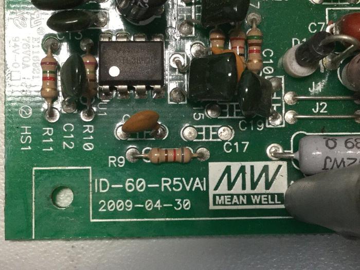 Used MEAN WELL Power Supply Board ID-60-R5VA1 #108628