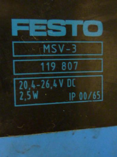 Used FESTO Control Block / Valve Terminal IFB8-02 #52744