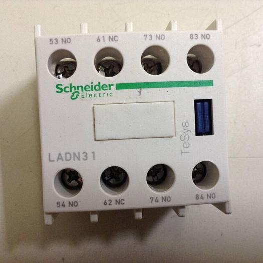 Used TELEMECANIQUE Auxiliary Contact LADN31 #86850