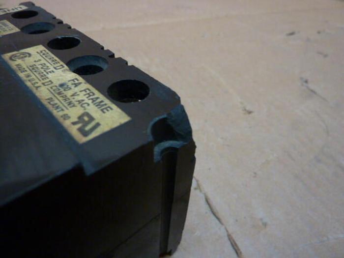 Used SQUARE D 7 Amp Circuit Breaker FAL3600712M #28459