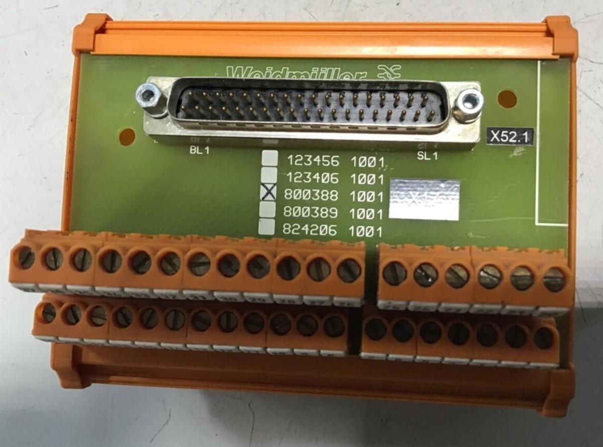 Used WEIDMULLER Connector 800388 1001 USED