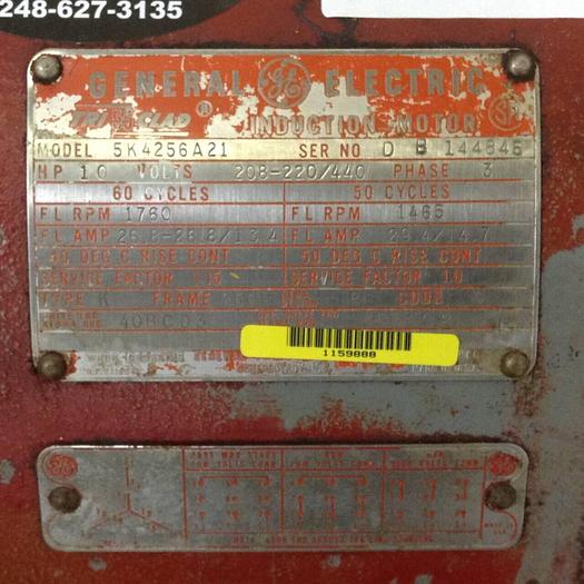 Used BELL & GOSSETT Hydro-Flo Centrifugal Pump 3BB 9 BF #74849