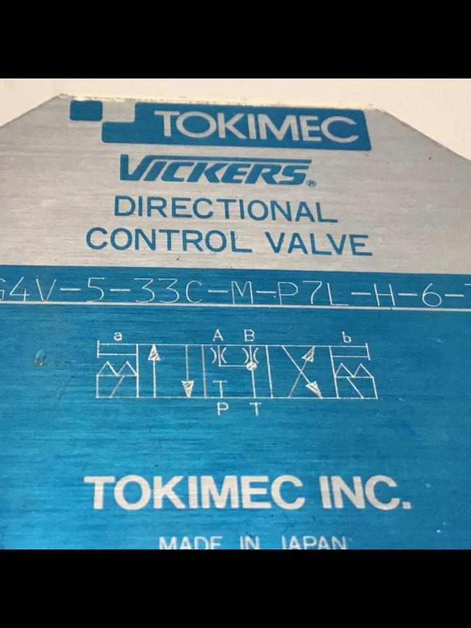 Used VICKERS Directional Control Valve DG4V533CMP7LH630 Used
