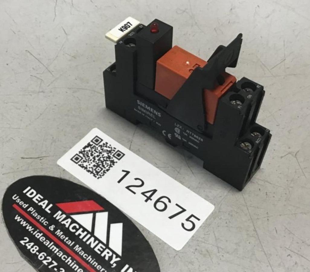 Used SIEMENS Relay LZXRT4A4L24 USED