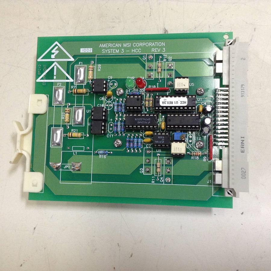 Used AMERICAN MSI Control Board C3201.010.045 Used