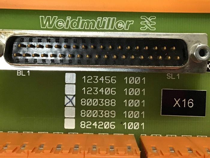 Used WEIDMULLER Connector 800388 1001 #118360