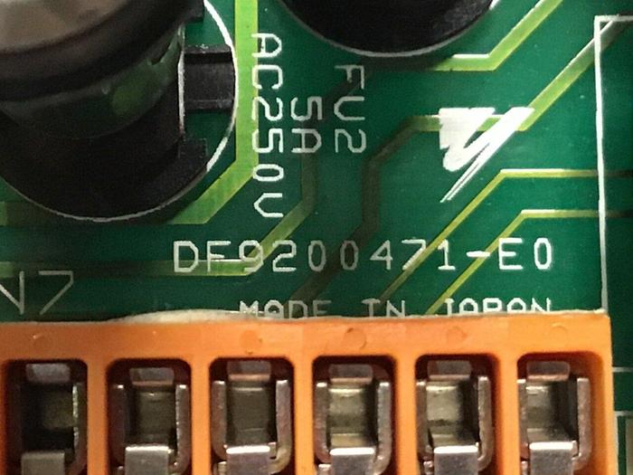 Used YASKAWA Distribution Board JANCD-MTU01 REV E0 #131199