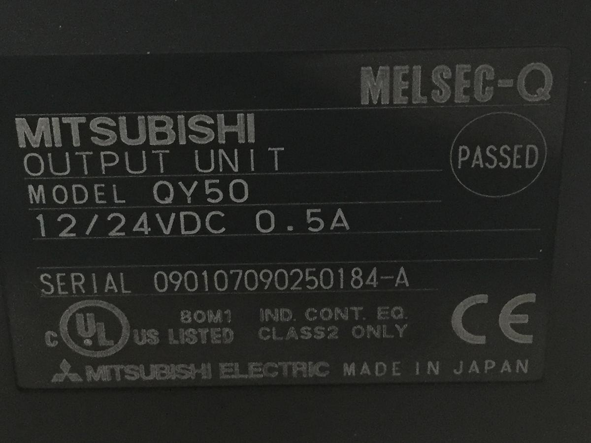 Used MITSUBISHI Output Module QY50 Used