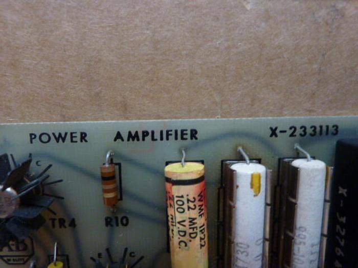 Used ALLEN BRADLEY Amplifier PC Board X-233113 #27148