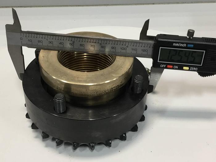 Used CINCINNATI MILACRON Die Height / Adjustable Tie Bar Nut 5035745/ATBN Used #100422