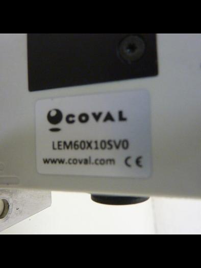 Used COVAL Mini Integrated Vacuum Pump LEM60X10S0 Used