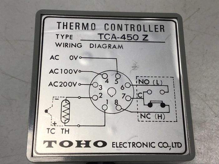 Used TOHO Thermo Controller TCA-450Z #125382