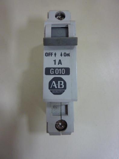 Used ALLEN BRADLEY 1 Amp Circuit Breaker 1492-CB1/G010 SER B #46985