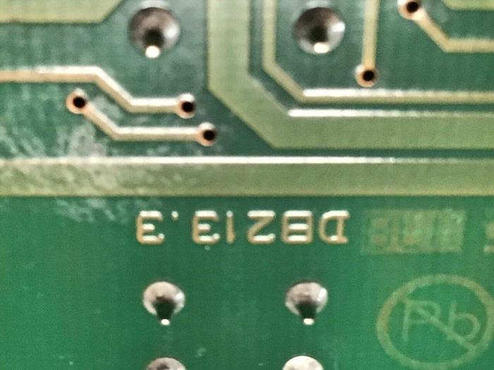 Used MORETTO Circuit Board DB213.3 #111857