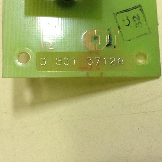 Used CINCINNATI MILACRON Indicator Circuit Board 3-531-3712A #86349