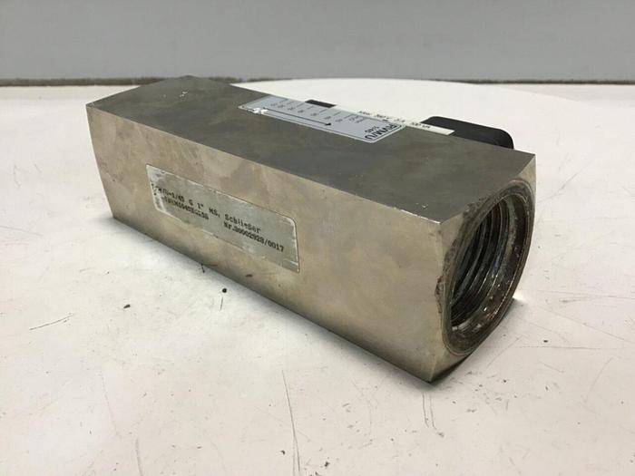 Used SCHLIESSER Meter Valve RVM/U 1/45 #126692