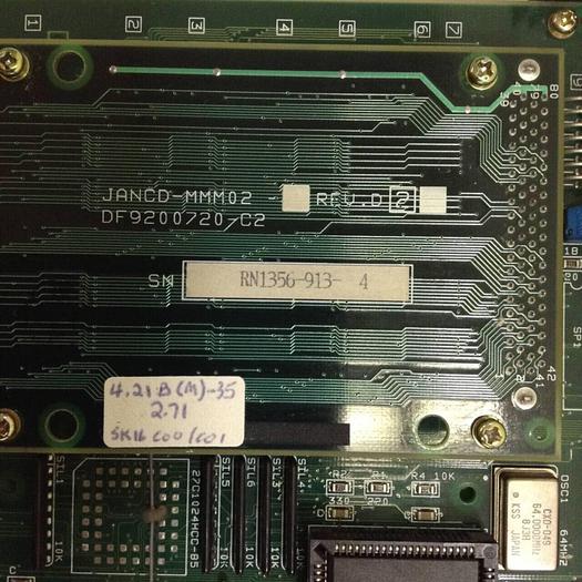 Used YASKAWA Circuit Board JANCD-MCP01 REV D04 #76669