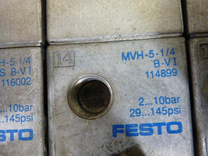 Used FESTO Control Block / Valve Terminal IFB8-02 #52854