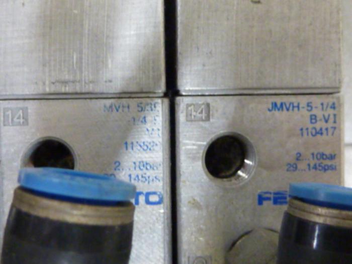 Used FESTO Control Block / Valve Terminal IFB8-02 #52740