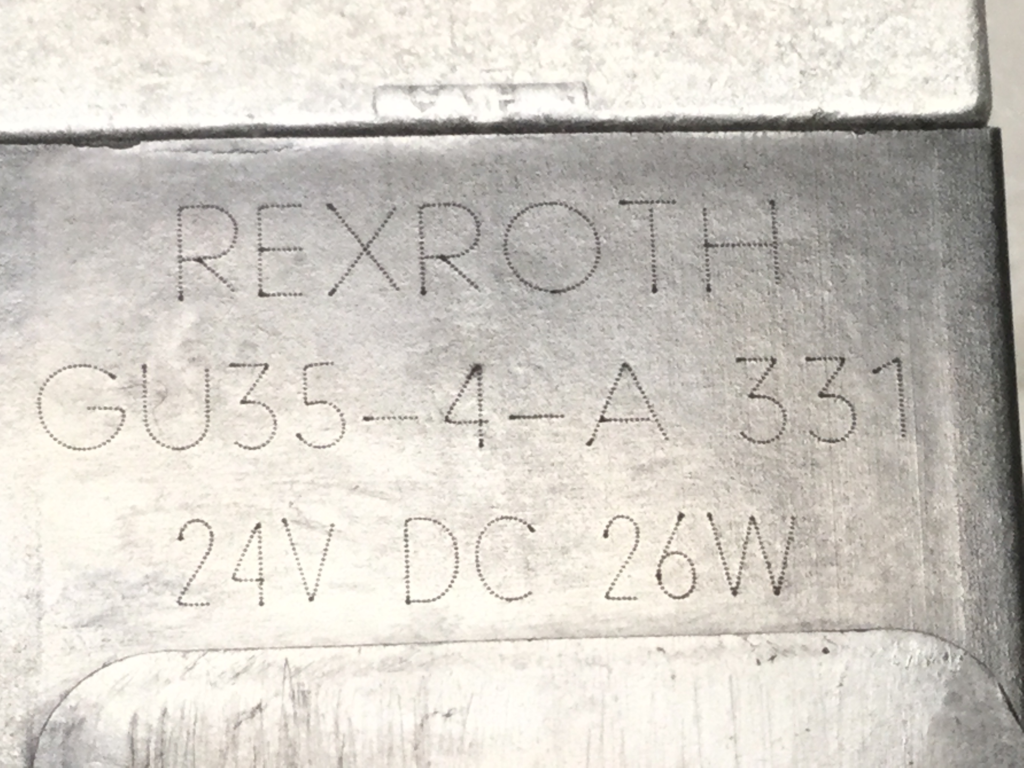 Used REXROTH Valve 3WE6A51AG24NZ4V Used