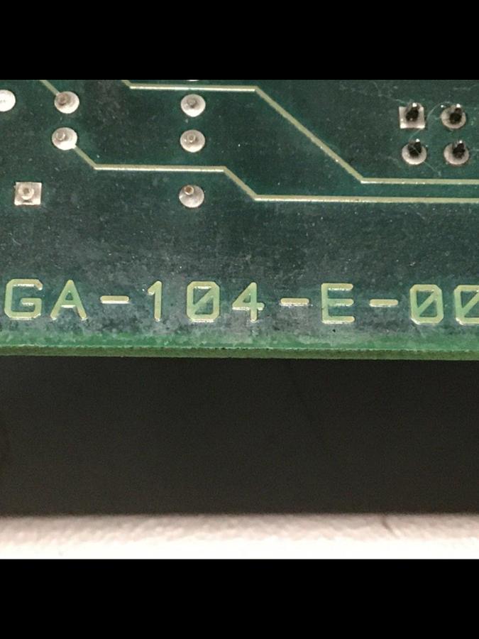 Used GAMMAFLUX Circuit Board GA-104-E-00 Used