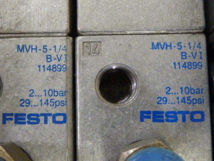 Used FESTO Control Block / Valve Terminal IFB8-02 #52840